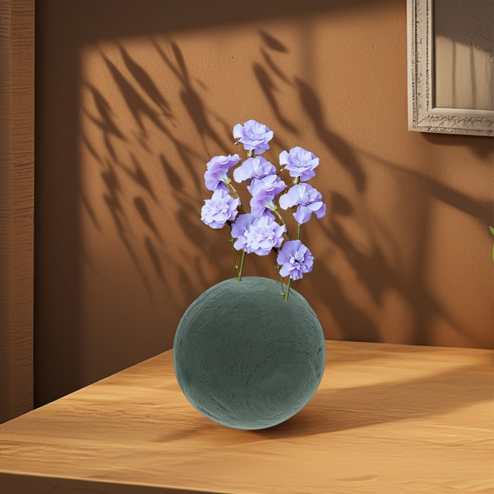 Florist Flower Supply - 2 stuks ronde, herbruikbare bloemschuimballen voor