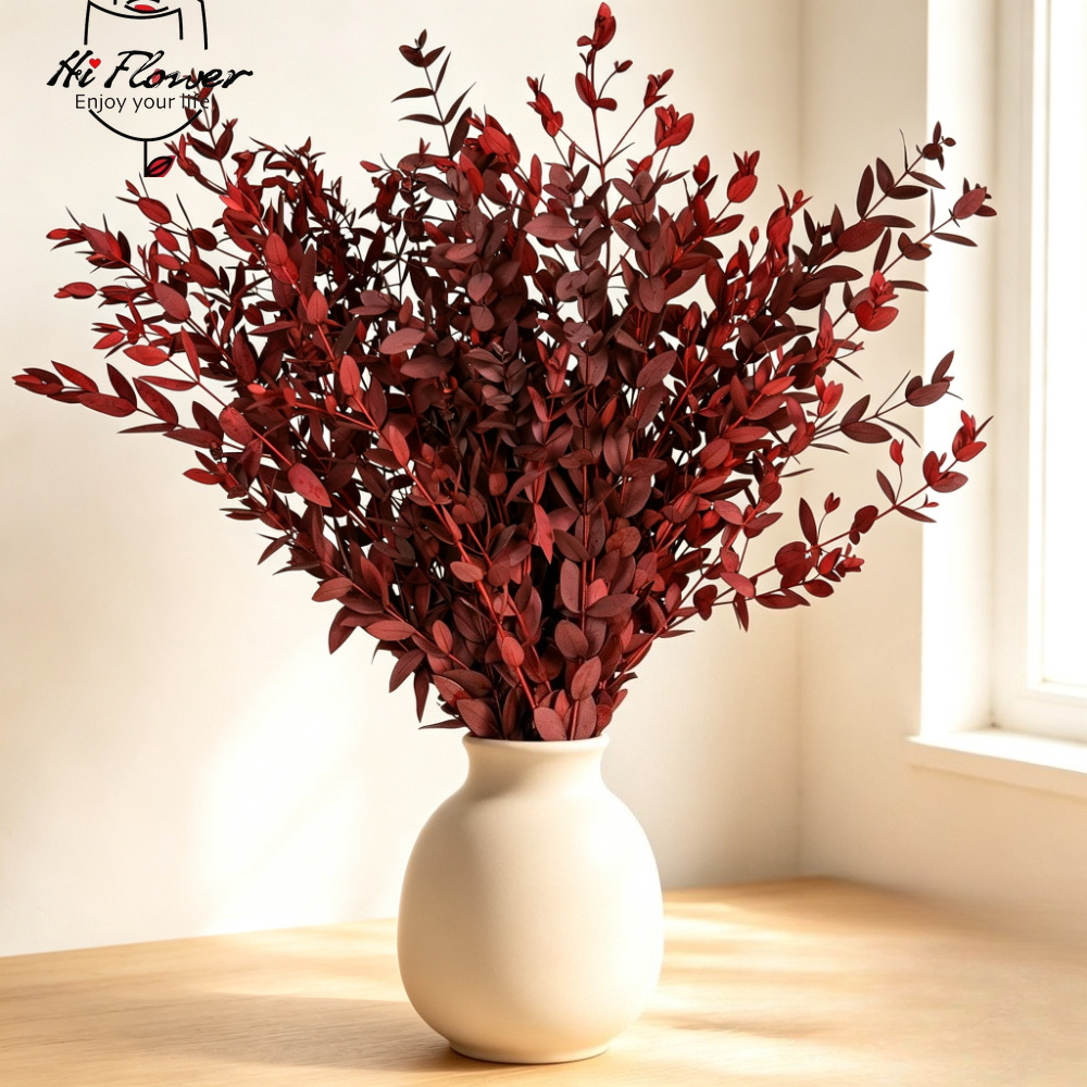 Florist Supply Vases - Natuurlijke gedroogde bloemen eucalyptus boeket boho
