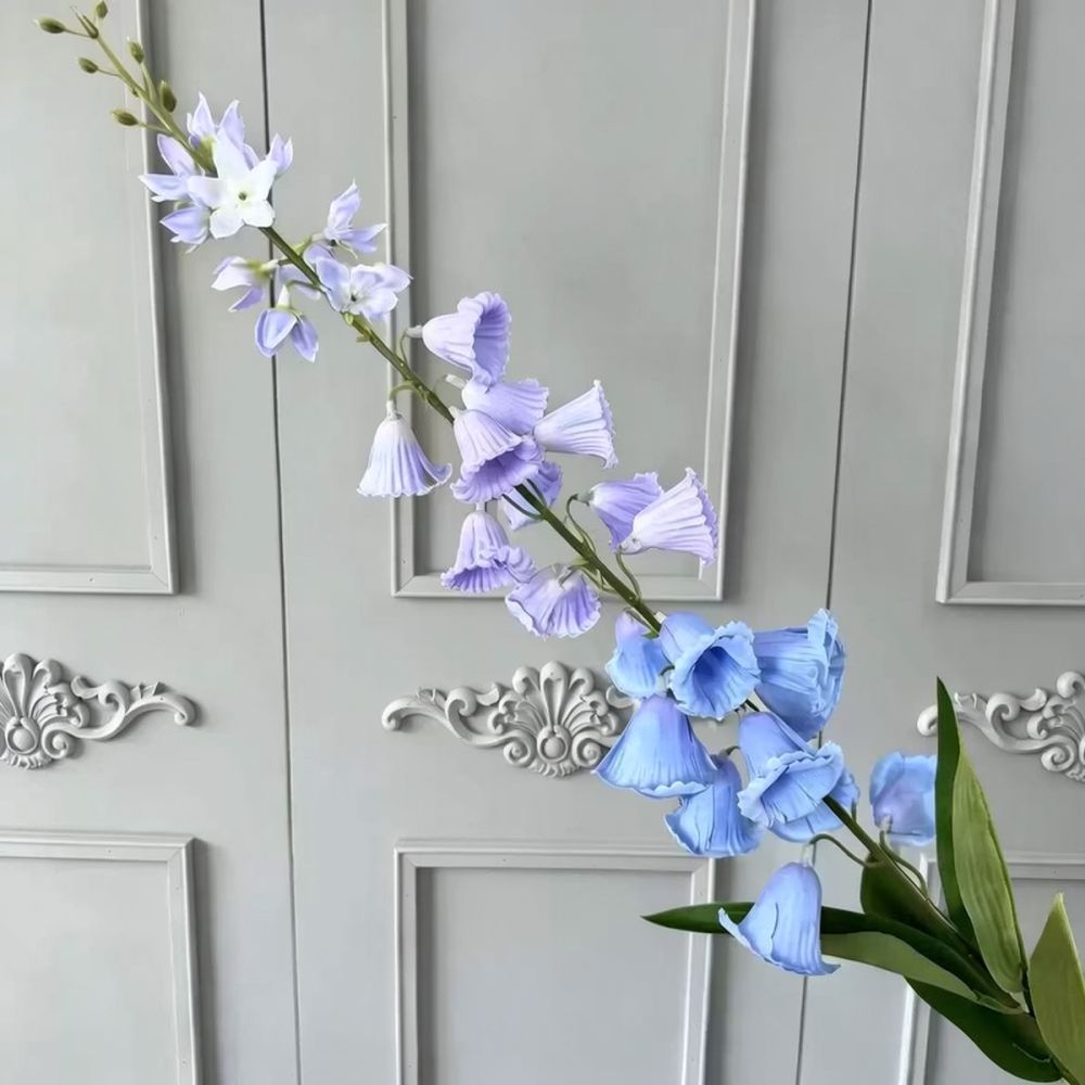 Blauwe zijden kunstbloemen, le - Florist Flower Supply recensie en prijs