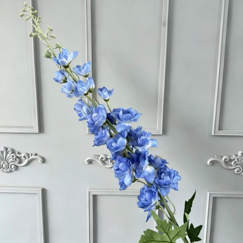 Blauwe zijden kunstbloemen, le - Florist Flower Supply recensie en prijs