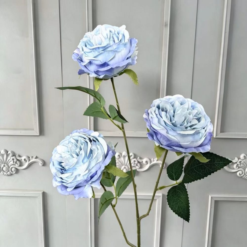 Blauwe zijden kunstbloemen, le - Florist Flower Supply recensie en prijs