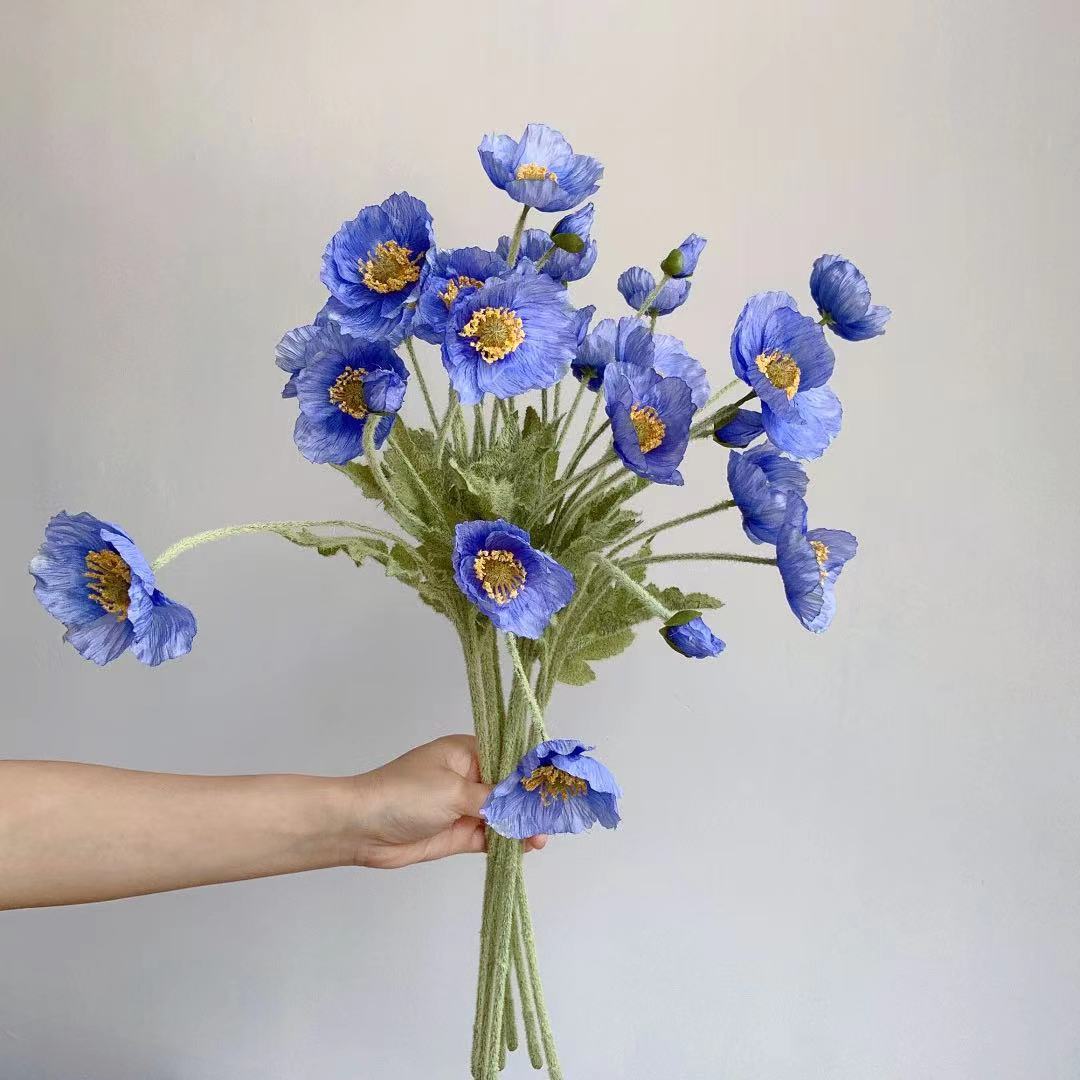 Nep Papaver Zijde Bloemen Lang - Florist Supply Bulk recensie en prijs