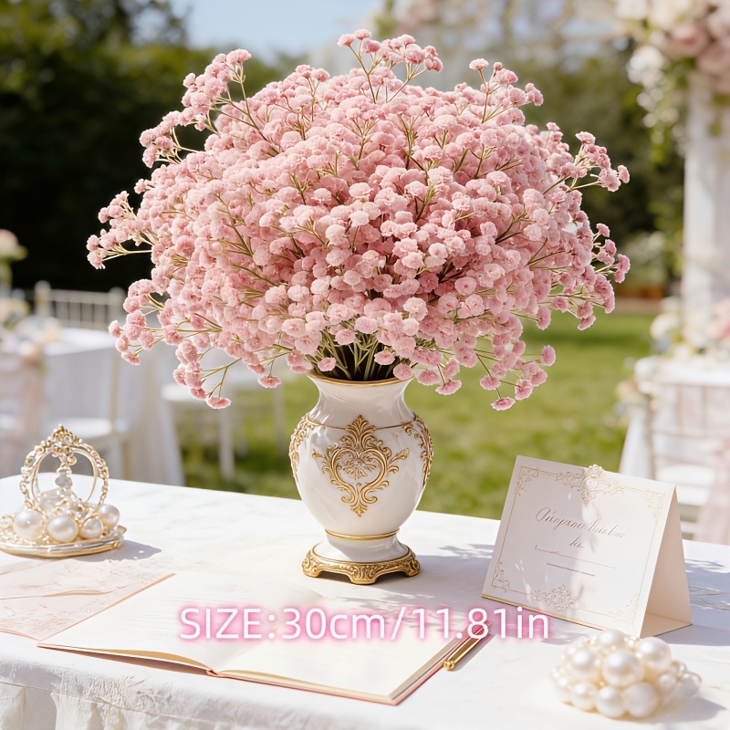 130-stem roze gypsophila kunst - Florist Supply Bulk recensie en prijs